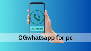 Ogwhatsapp for pc