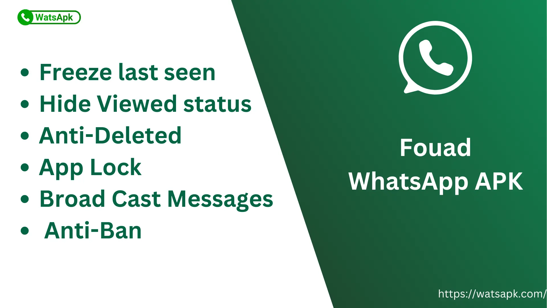 fouad whatsapp features