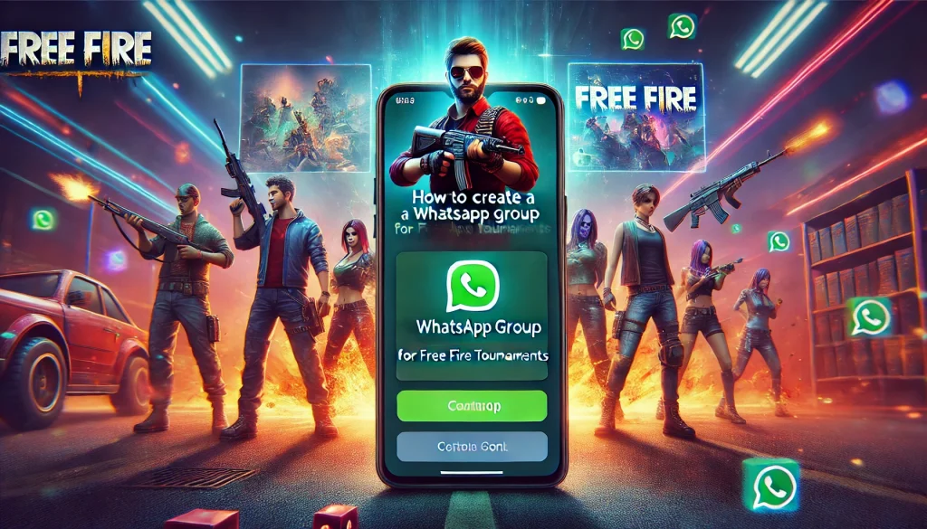 How to Create a WhatsApp Group for Free Fire Tournaments