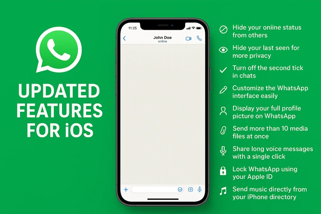 Updated Features of WhatsApp iOS Version